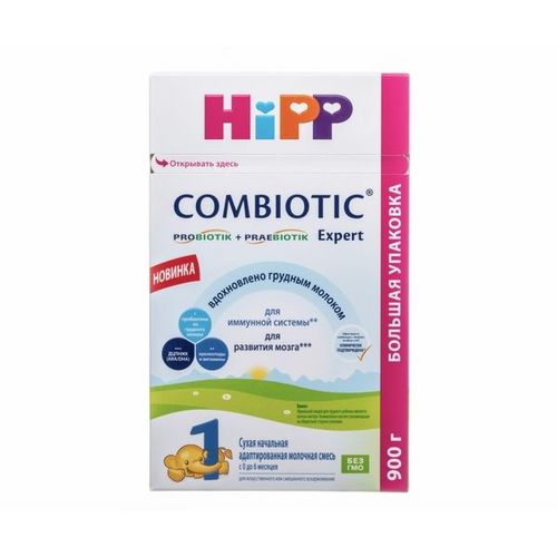 Смесь HiPP 1 Combiotic Expert сухая/адаптированная/молочная, 600 г Милхвиршафтлихе Индустри Геселлхафт Херфорд ГмбХ энд Ко КГ