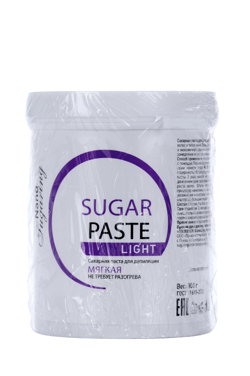 Паста сахарная Nano Sugaring д/шугаринга Light мягкая, 800 г Производственная лаборатория средств для шугаринга ООО/Мирошниченко В.А ИП