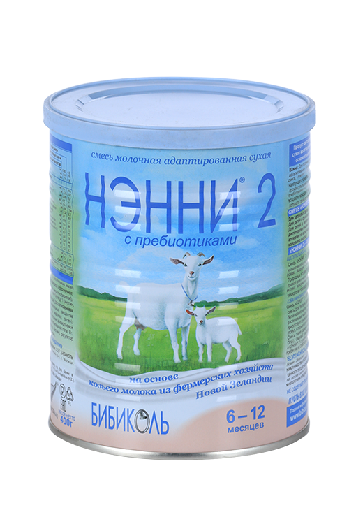 Смесь Нэнни 2 с пребиотиками (с 6 мес), 400 г Dairy Goat Co-operative