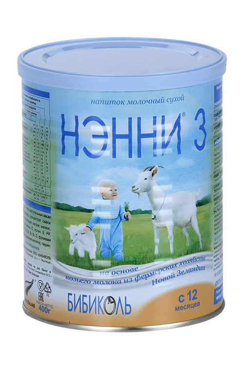 Смесь Нэнни 3 (с 12 мес), 400 г Dairy Goat Co-operative
