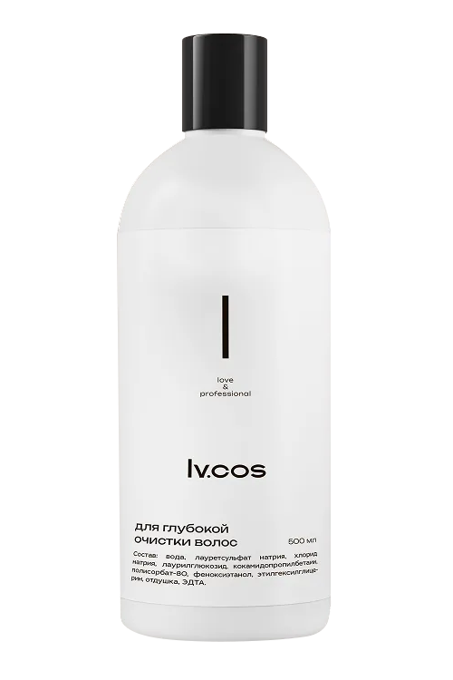 Шампунь глубокой очистки 500 мл, lv.cos ЛУКАС КОСМЕТИКС ООО