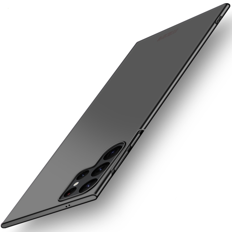 For Galaxy S24 Ultra 5G MOFI Frosted PC Ultra-thin Hard Phone Case(Black)