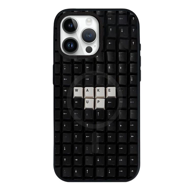 For iPhone 12 Pro Star Cross Detachable Dual Magnetic PC Hybrid TPU Phone Case(Keys) SUNSKY