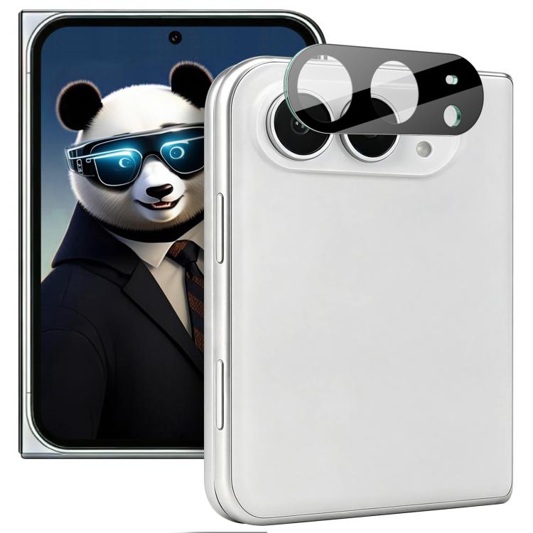 For iPhone Duo IMAK High Definition Integrated Glass Lens Film Black Version