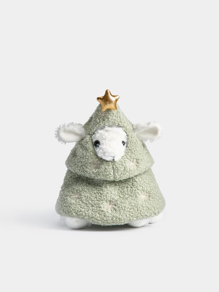 Мягкая игрушка «Новогодняя овечка» для детей SELA SL6811224402