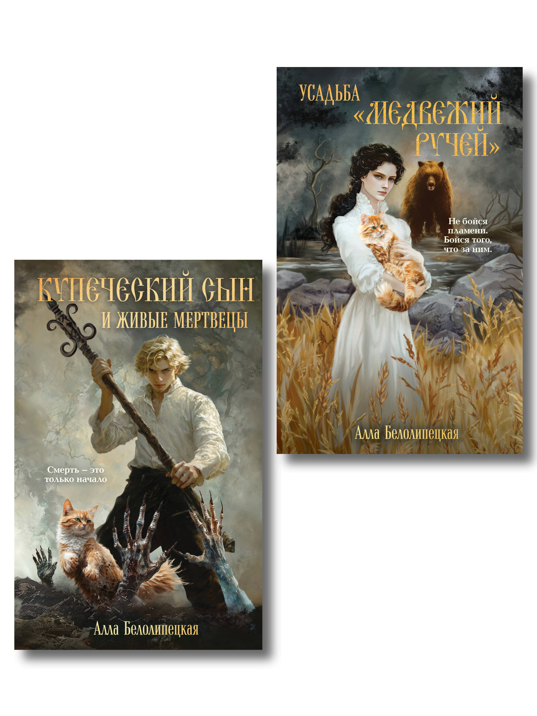 Комплект из 2-х книг: Купеческий сын и живые мертвецы + Усадьба "Медвежий Ручей" Читай-город
