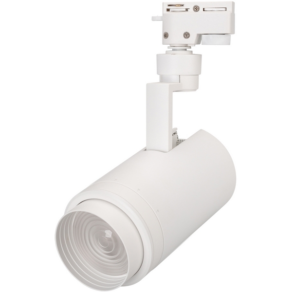 Трековый однофазный светильник светодиодный LGD-ZEUS-2TR-R88-20W Warm3000 (WH, 20-60 deg, 230V) (Arlight, IP20 Металл) 025928(1)