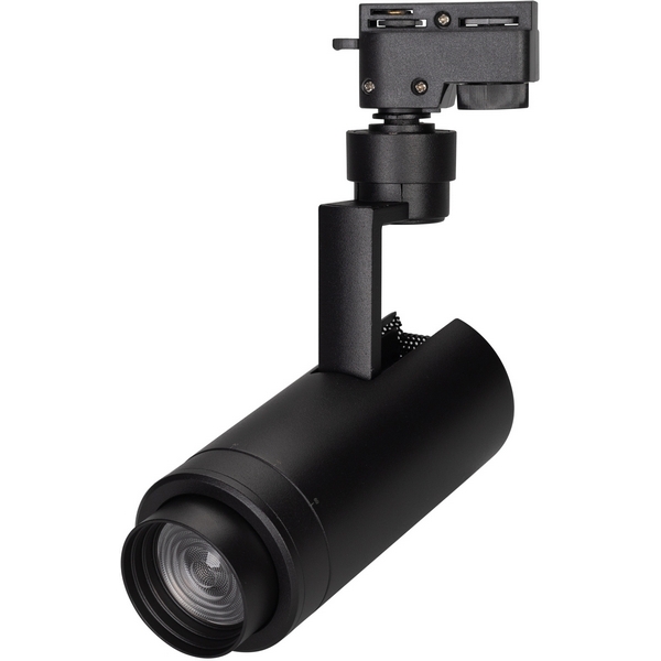 Трековый однофазный светильник светодиодный LGD-ZEUS-2TR-R67-10W Day4000 (BK, 20-60 deg, 230V) (Arlight, IP20 Металл) 025940(1)