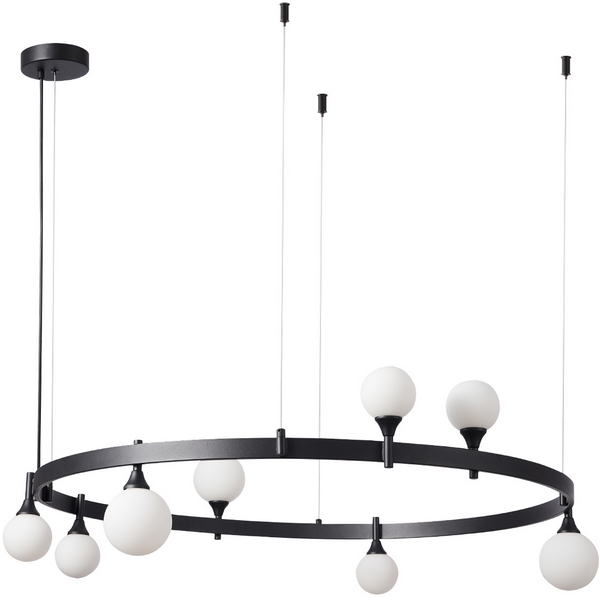 Подвесной светодиодный светильник Kink Light Бьянки 07808-8,19 кольцо