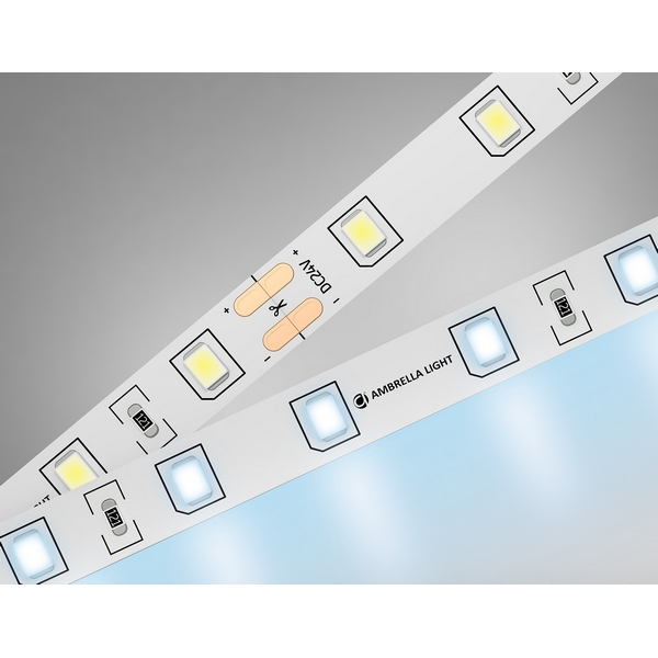 Светодиодная лента Ambrella Illumination GS3003 2835 60Led 6W/m 24V IP20 6500K 5m
