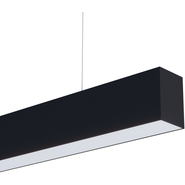 Подвесной линейный светильник LED SP-LINE-HANG-6085-L995-35W Warm3000 (RAL9005, 120 deg, 230V) IP33 (Arlight, Металл) 051971