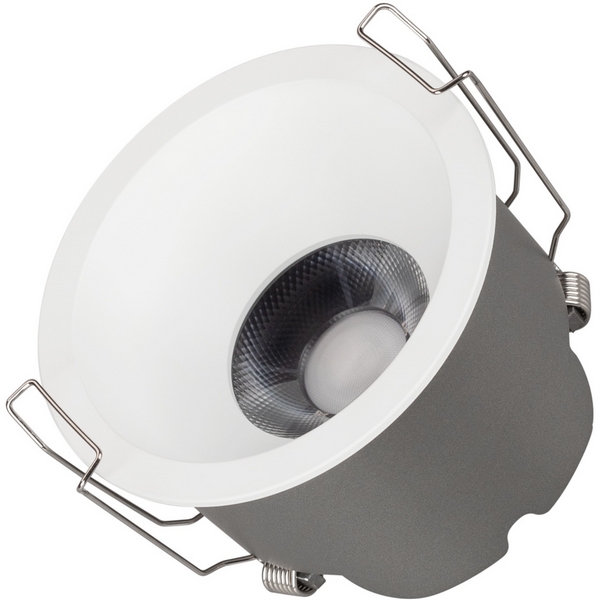 Встраиваемый точечный светильник светодиодный MS-HARBOR-R82-10W Warm3000 (WH, 24 deg, 230V) (Arlight, IP20 Металл, 5 лет) 050178