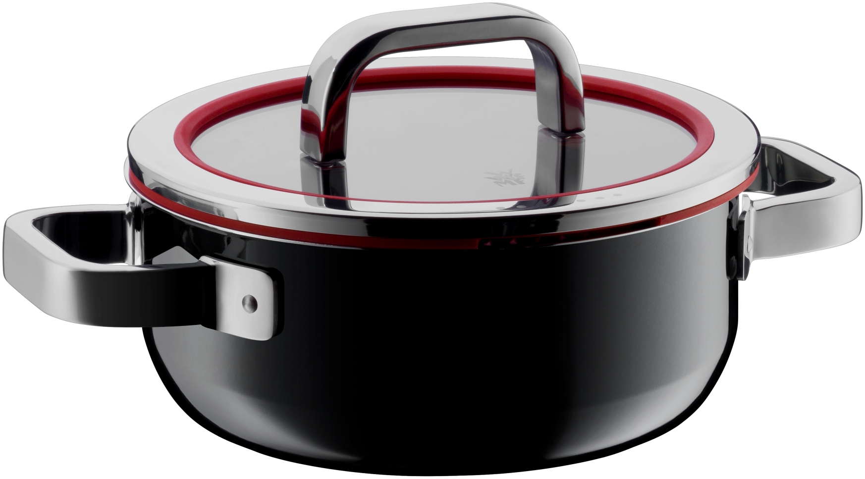 Низкая кастрюля Fusiontec Functional Black 20 см WMF 0517205290