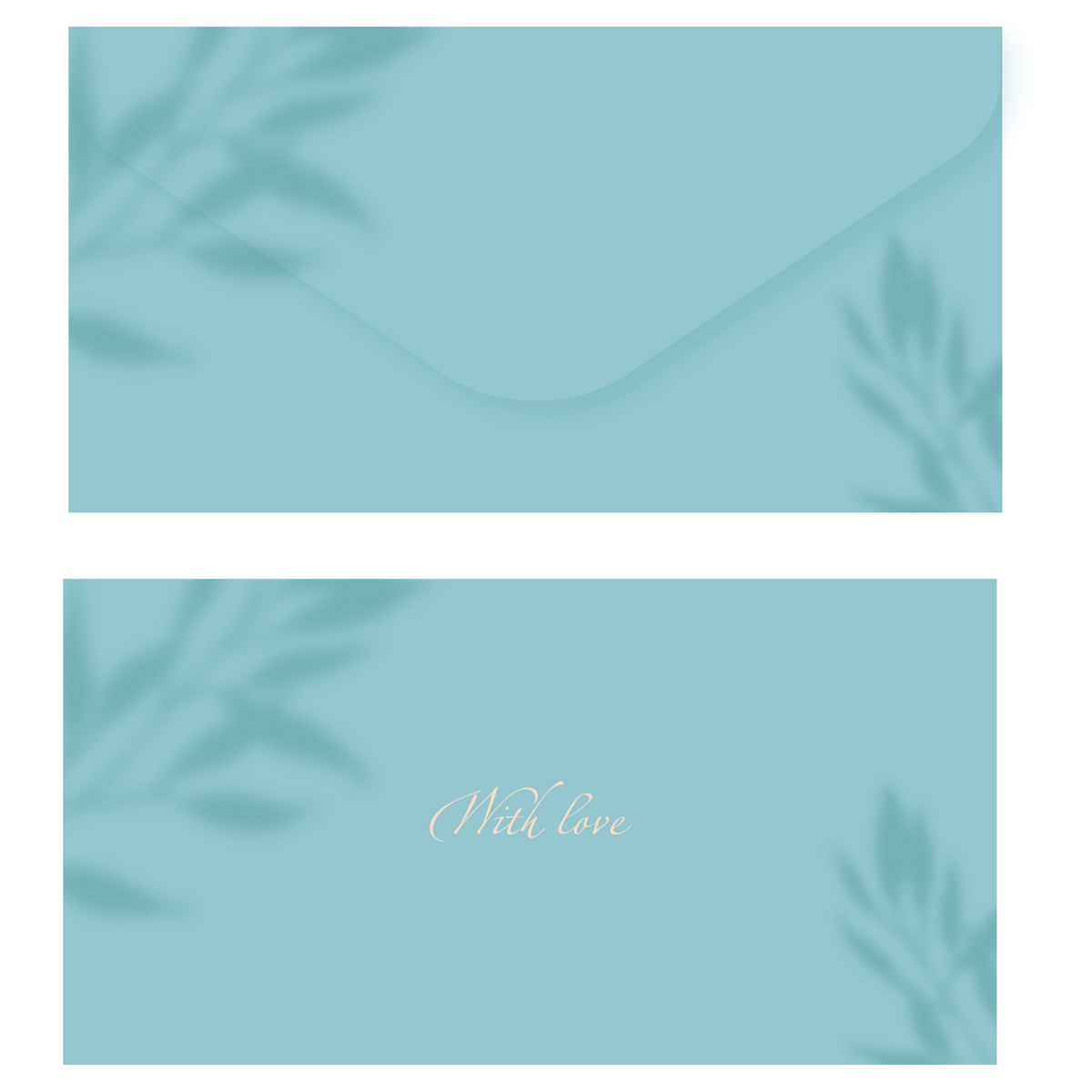 Конверт для денег MESHU "Aquamarine", 85*164 мм, soft-touchh, фольга Meshu-MS_55121