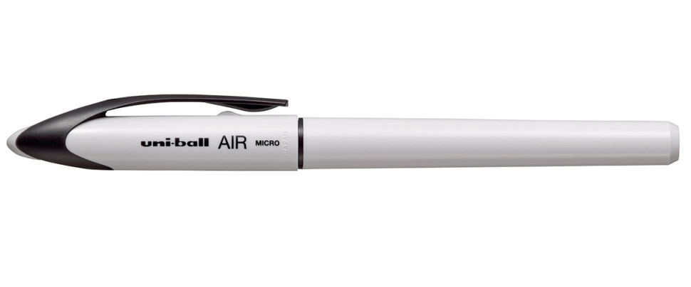 Роллер Uni-Ball AIR UBA-188C-M, 0,5 мм, цвет корпуса молочный, цвет чернил черный Uni-218743
