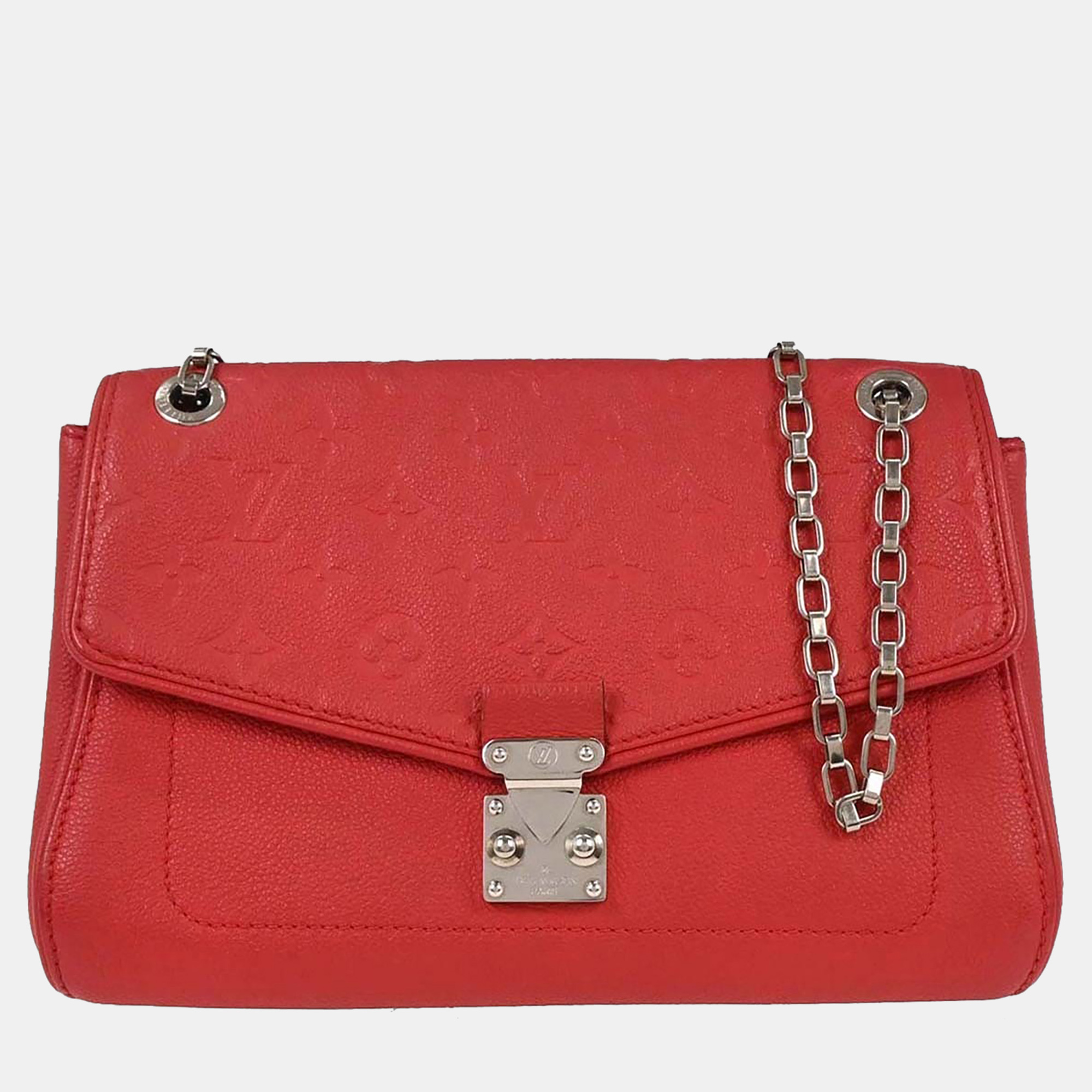 Louis Vuitton Saint Germain PM Poppy Monogram Empreinte Leather Shoulder Bag