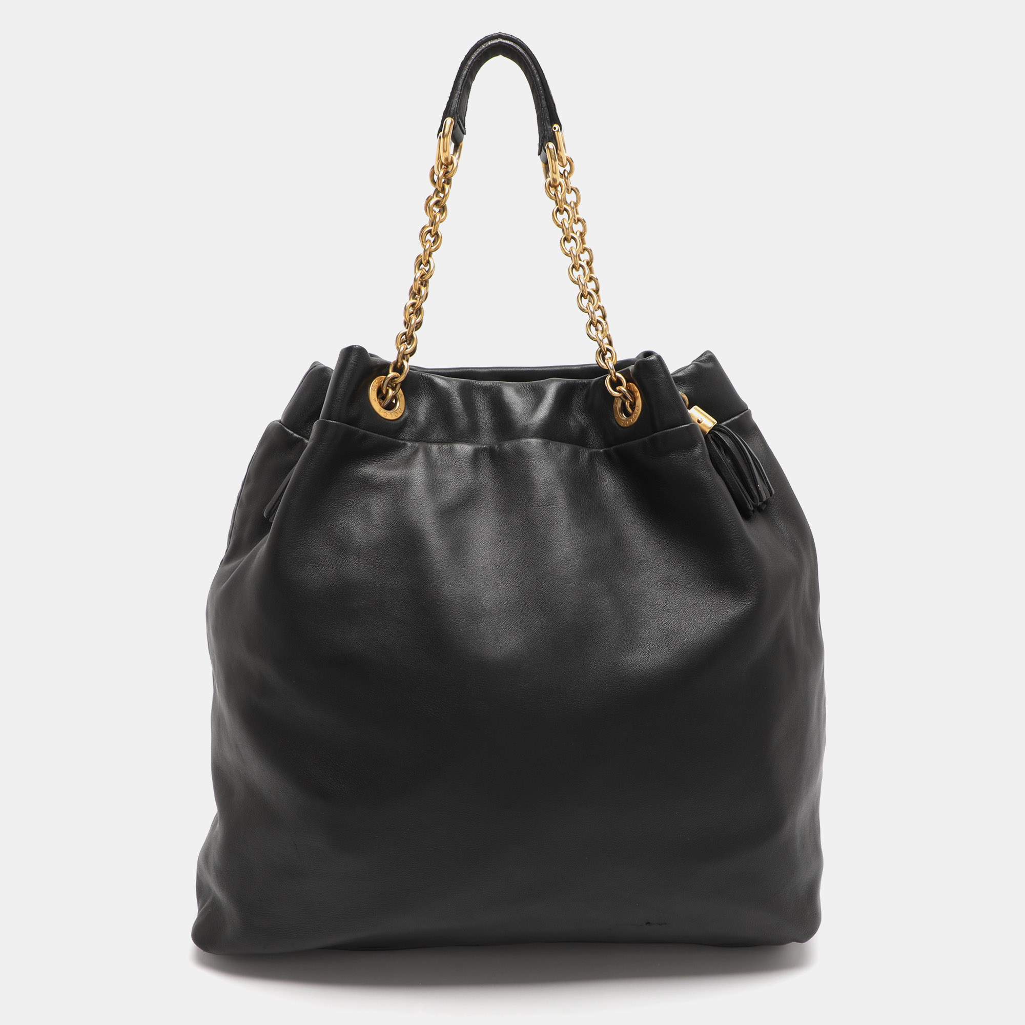 Dolce & Gabbana Black Leather Tote