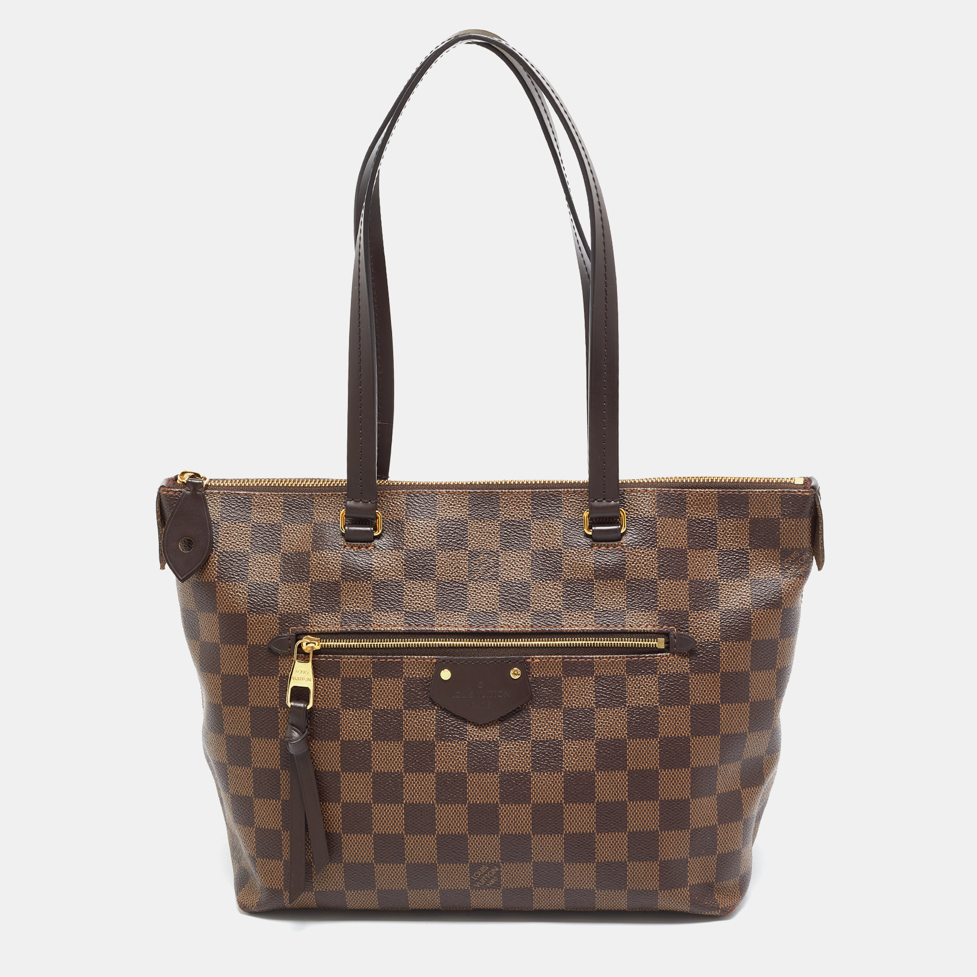 Louis Vuitton Lena PM Damier Ebene Canvas Bag