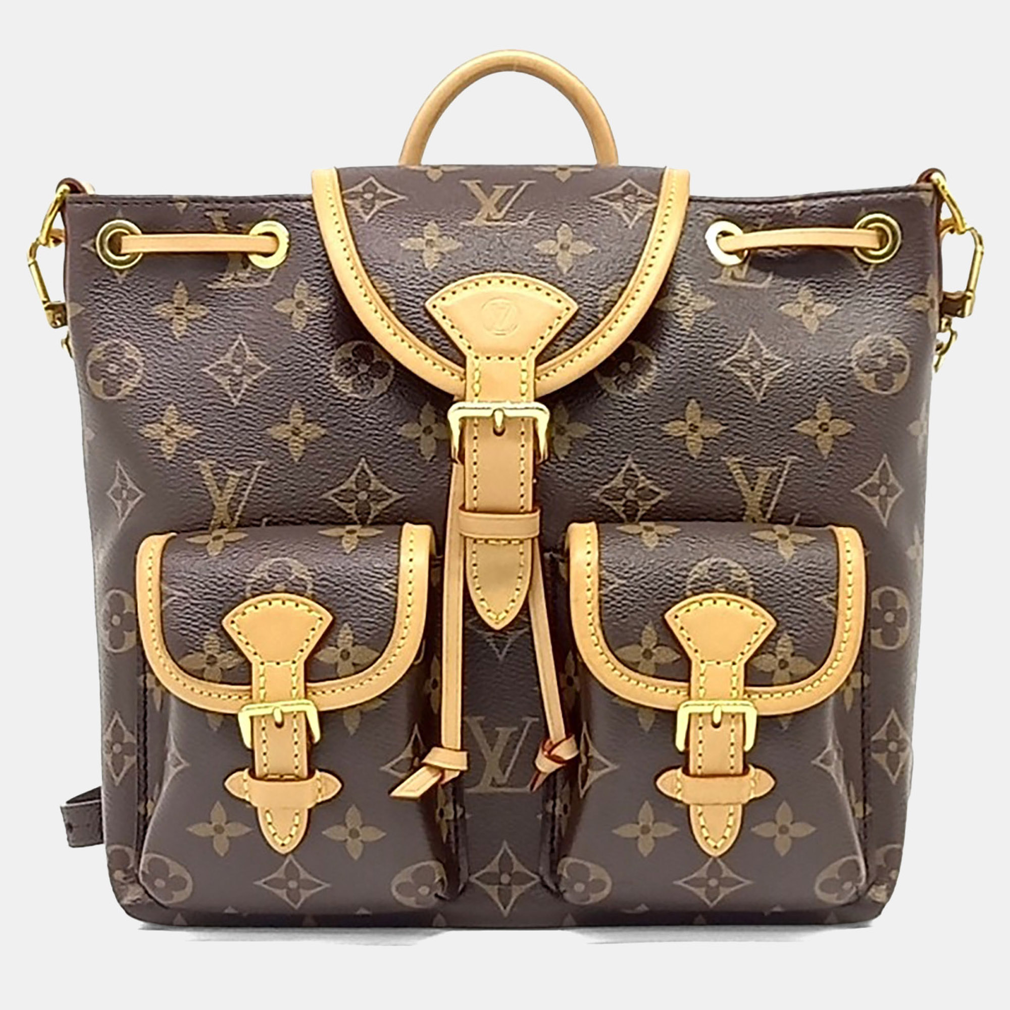 Louis Vuitton Excursion PM Brown Monogram Canvas Backpack Bag