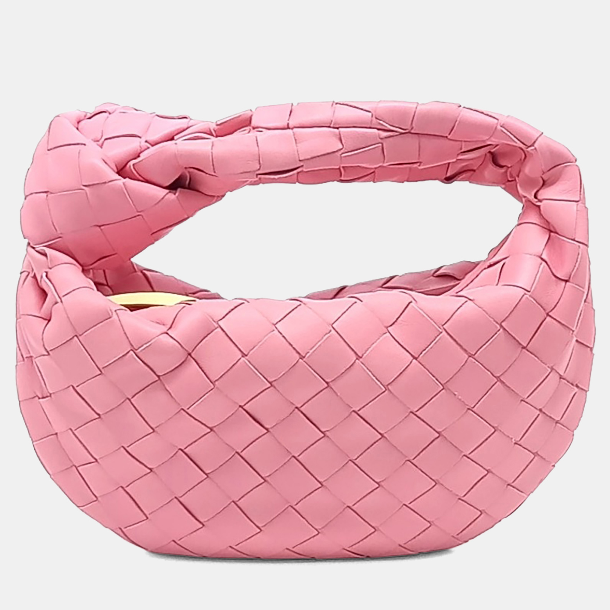 Bottega Veneta Pink Leather BV Mini Jody Bag