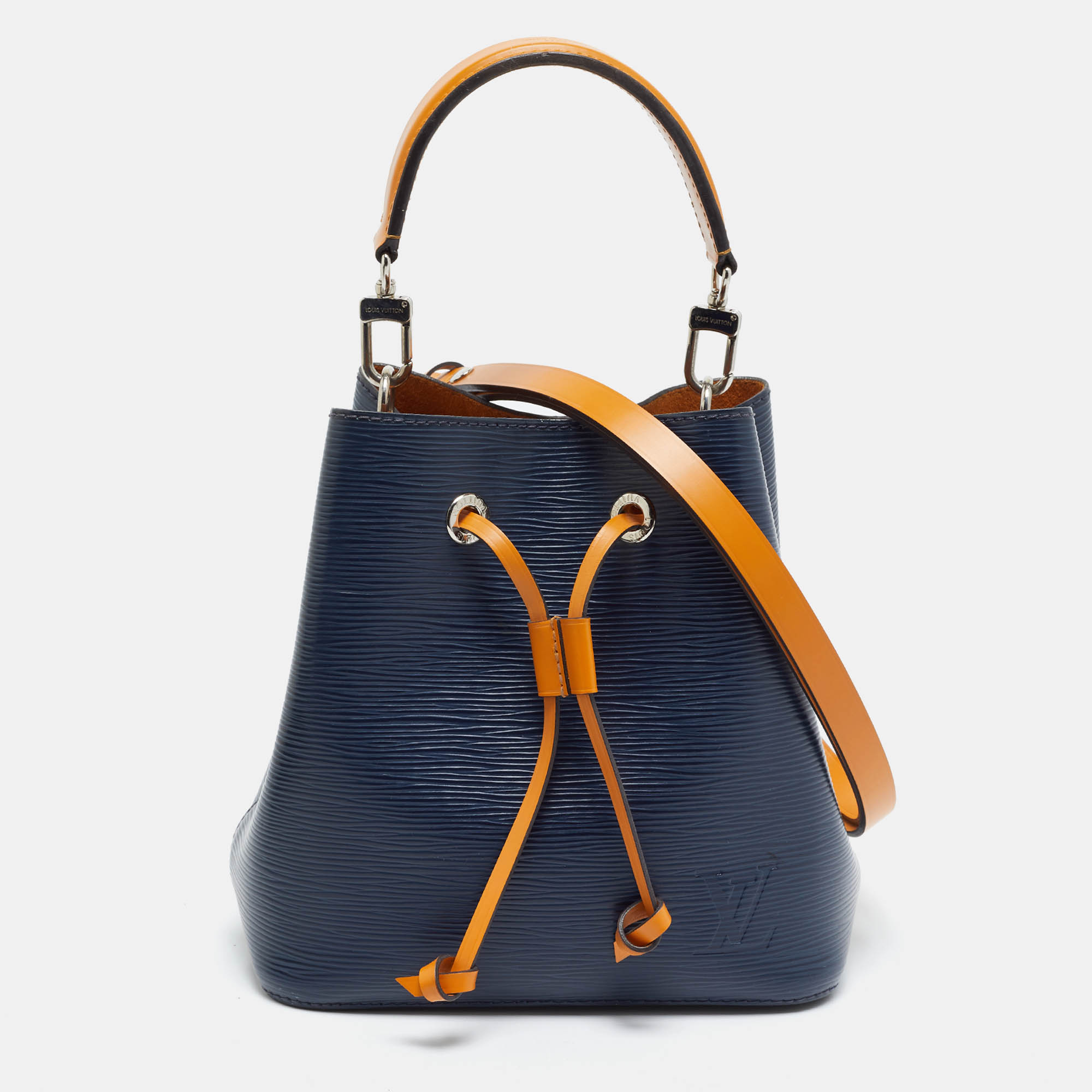 Louis Vuitton NeoNoe BB Indigo/Saffron Epi Leather Bag