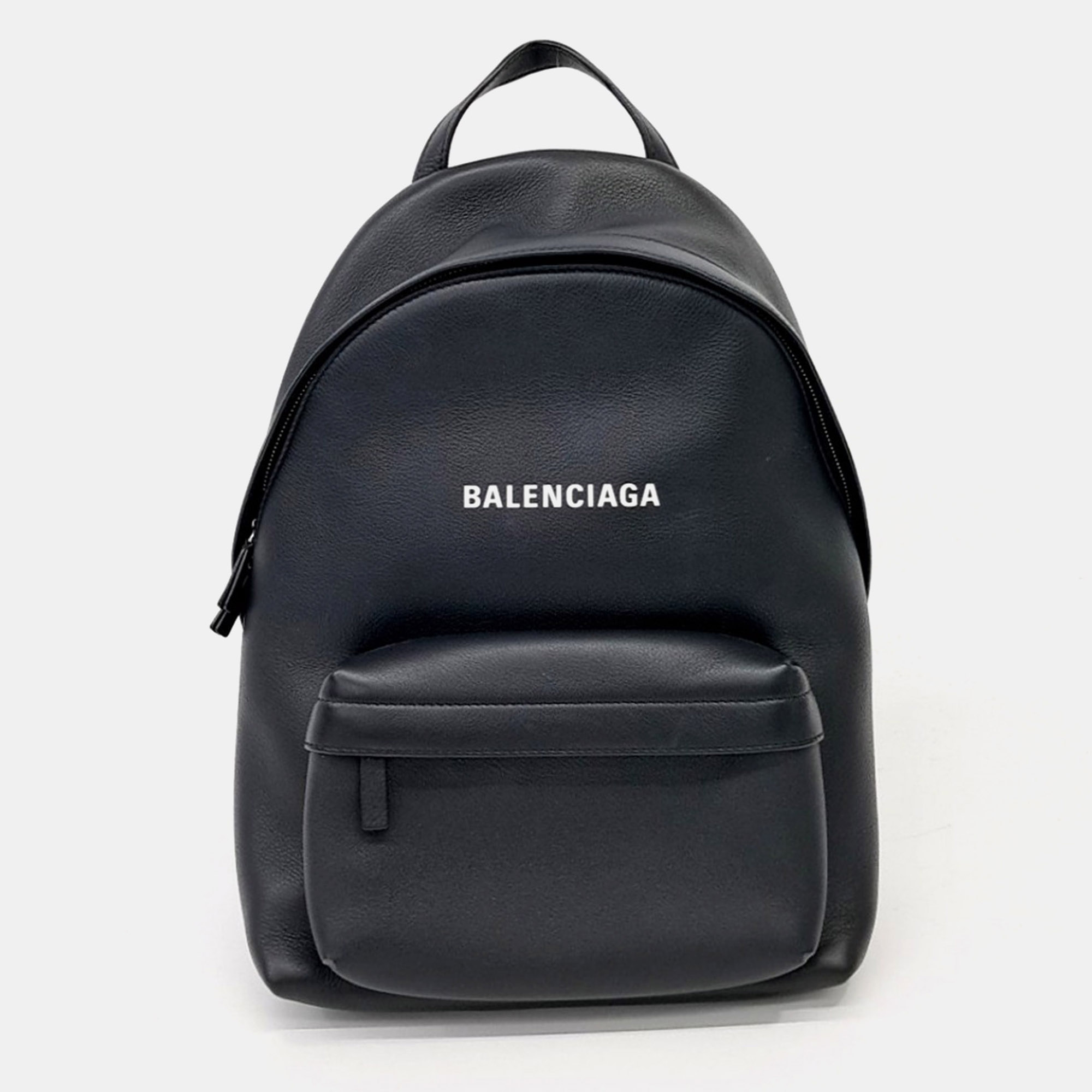 Balenciaga Black Leather Everyday Backpack Small (552379)