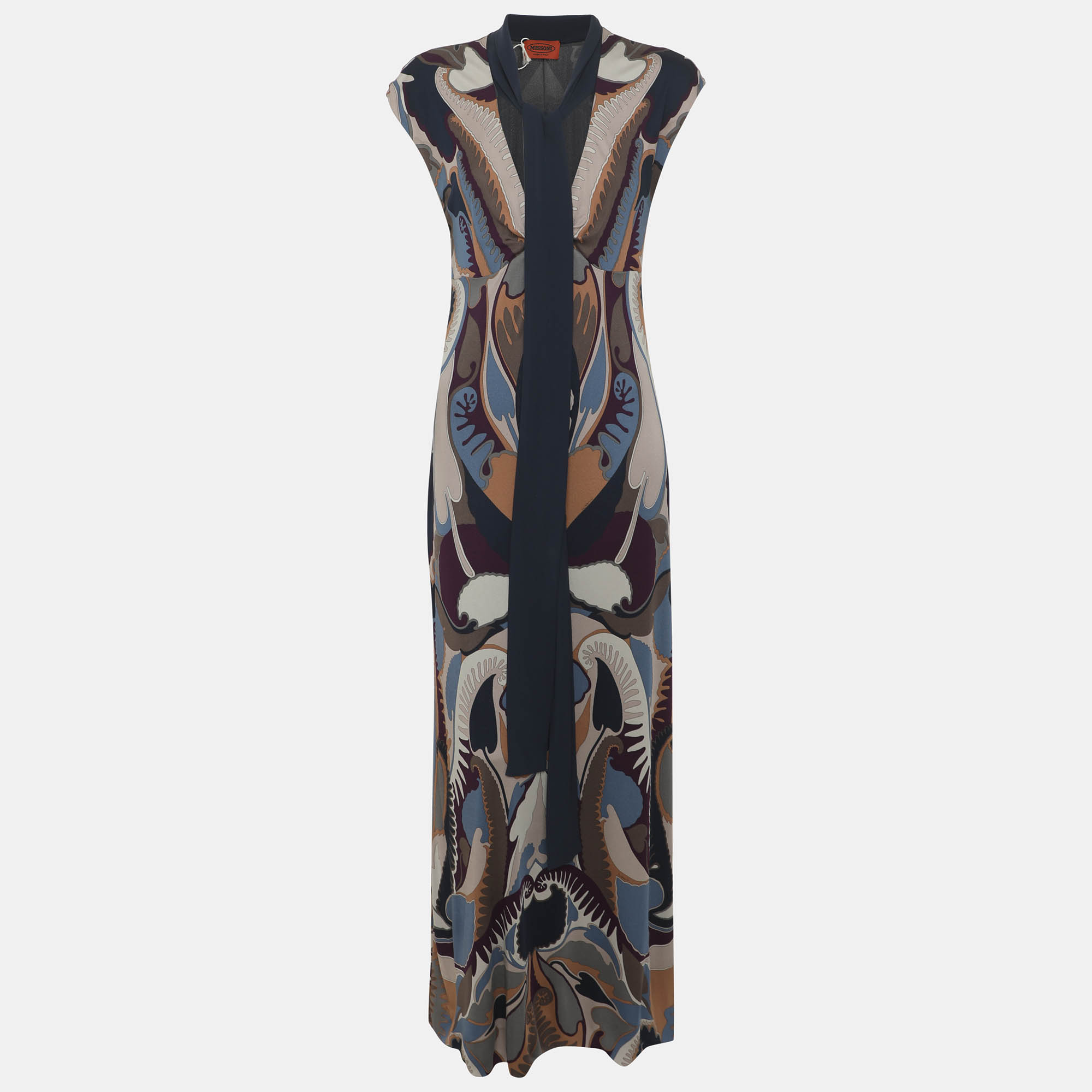 Missoni Multicolor Printed Jersey Dress M