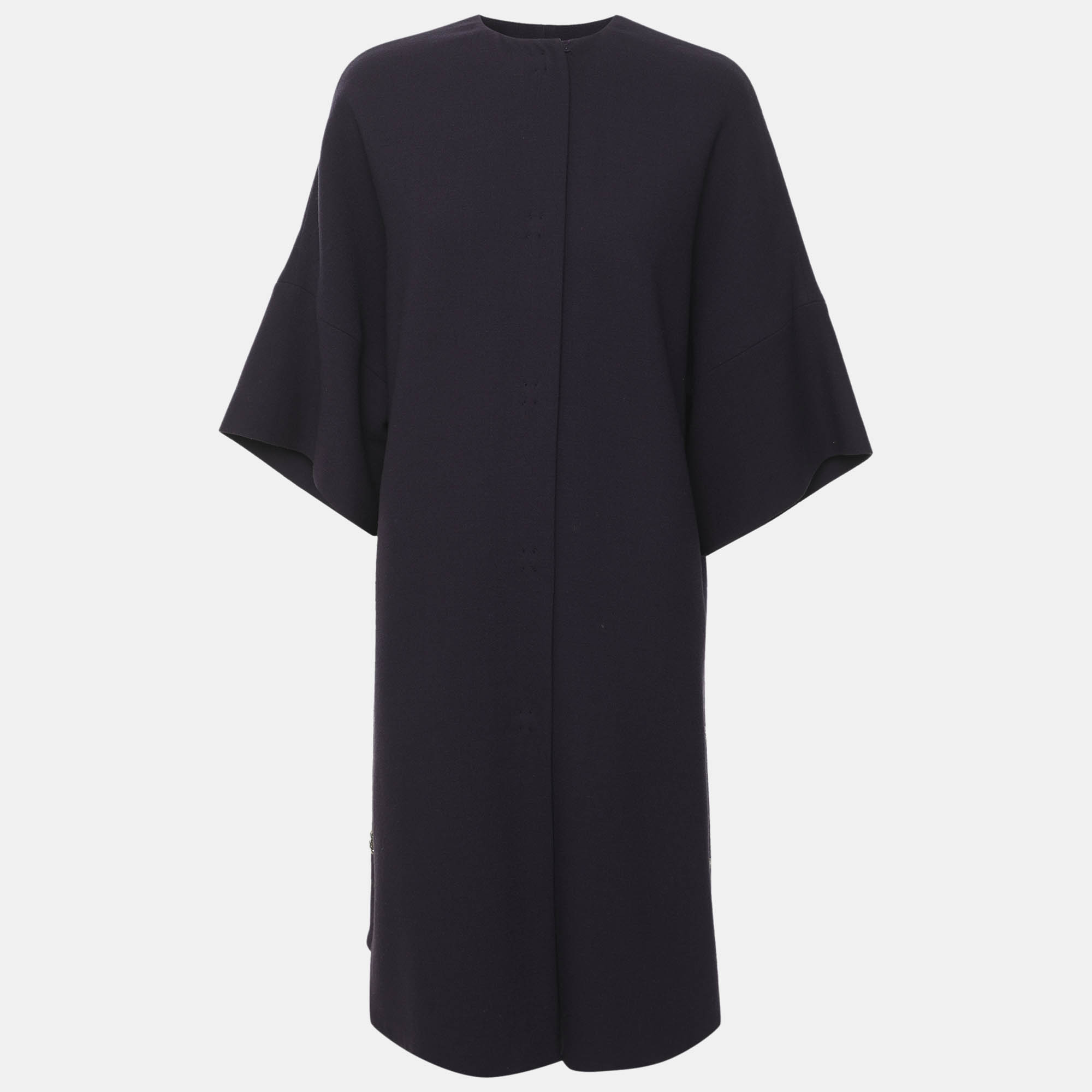 Dolce & Gabbana Purple Wool Blend Dress XS