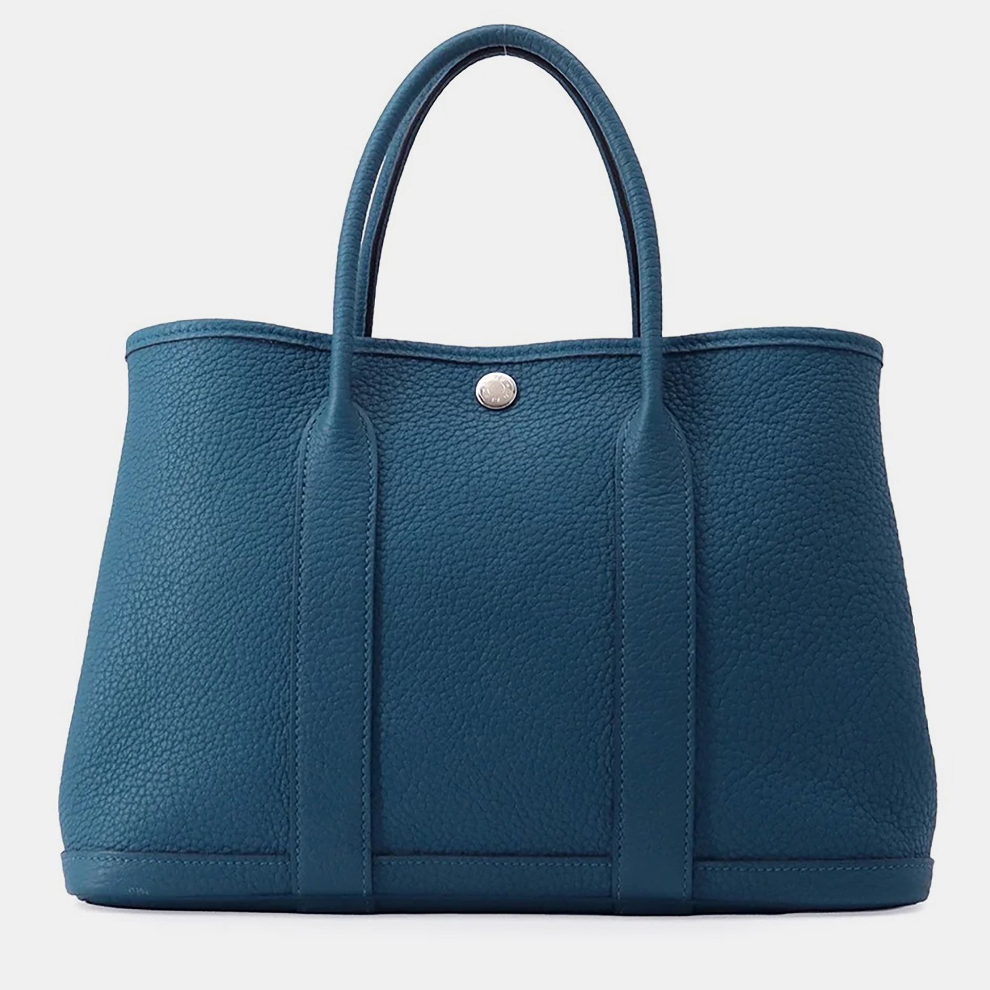 Hermes Garden Party TPM Colvert Negonda Leather Top Handle Bag