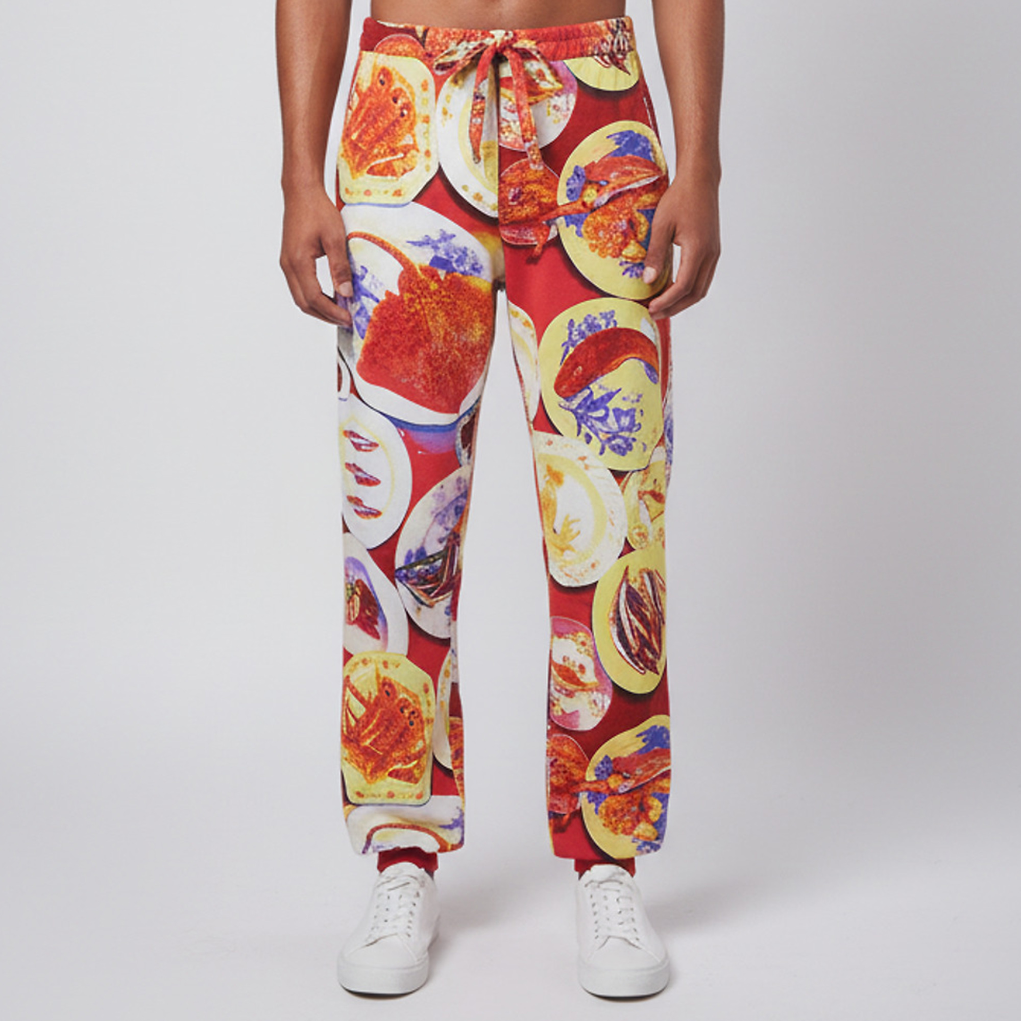 Etro Multicolor Printed  Jersey Drawstring Joggers XXL