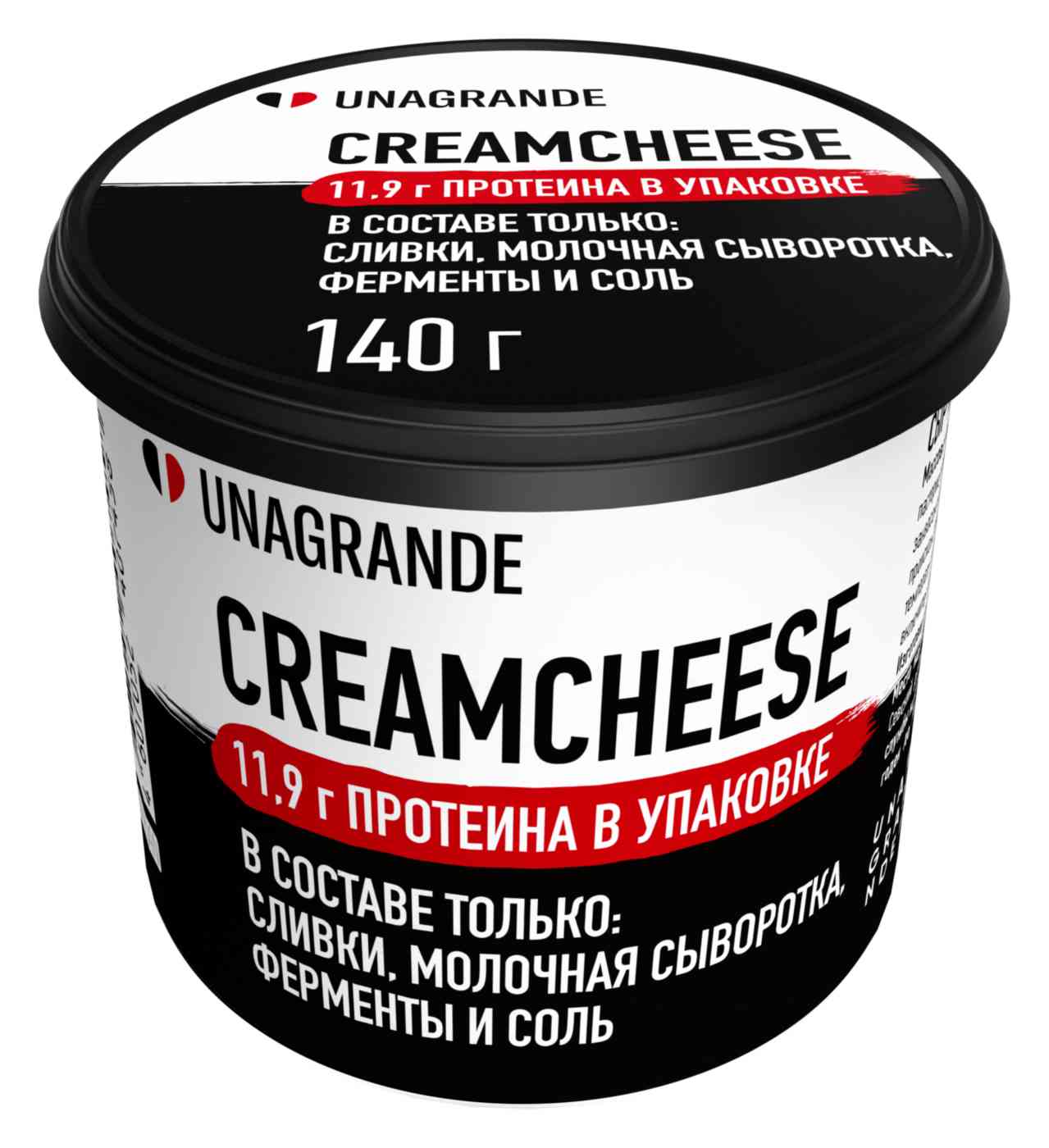 Сыр Кремчиз протеиновый Unagrande 60%