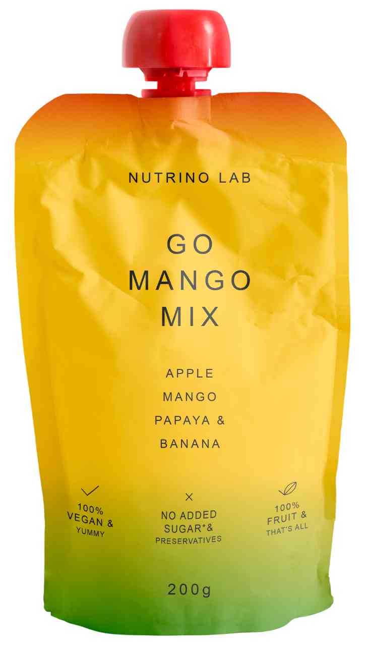 Пюре фруктовое Nutrino Lab Яблоко, манго, папайя, банан