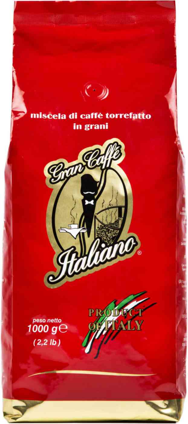 Кофе в зернах Gran Caffe Italiano Rosso