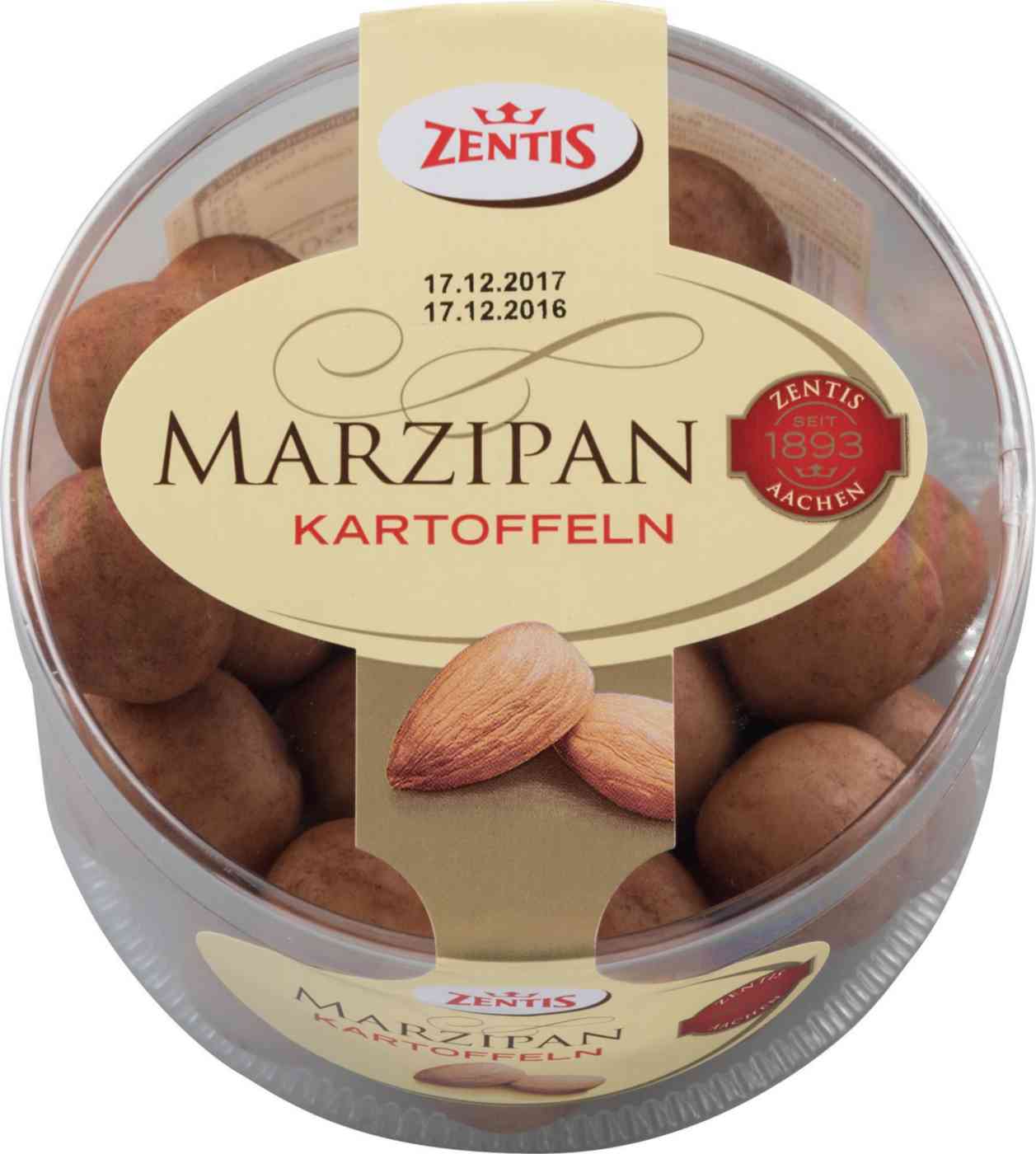 Конфеты Zentis Марципановая картошка