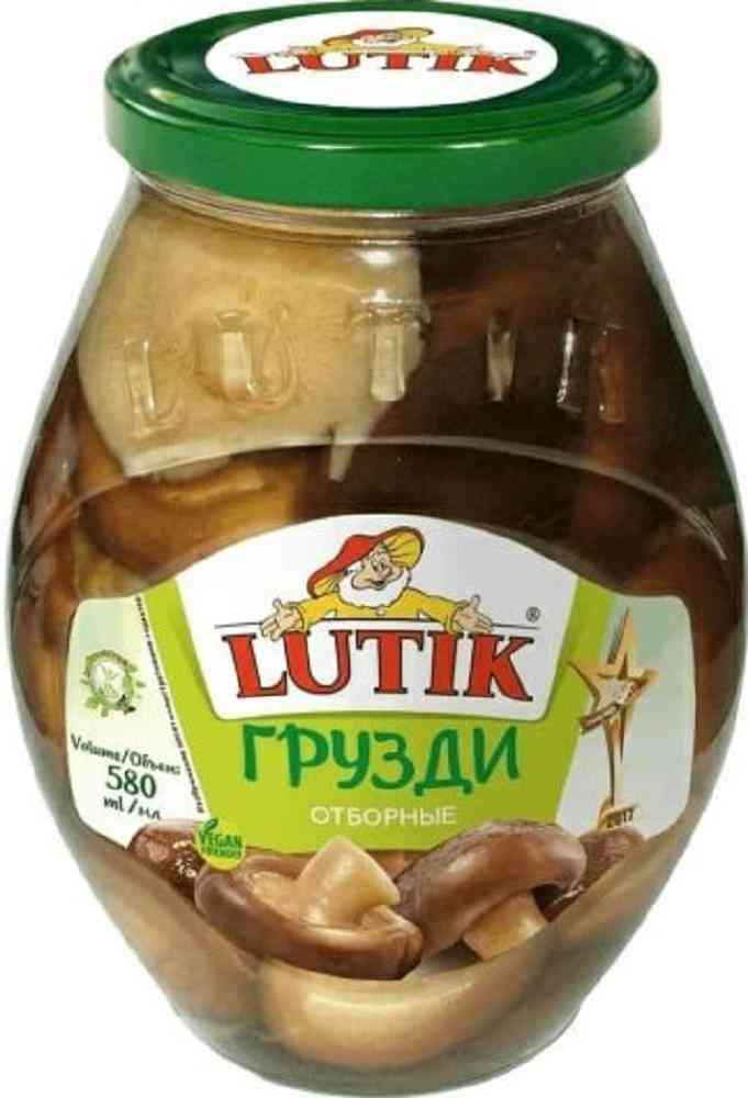 Грибы Грузди в маринаде Lutik