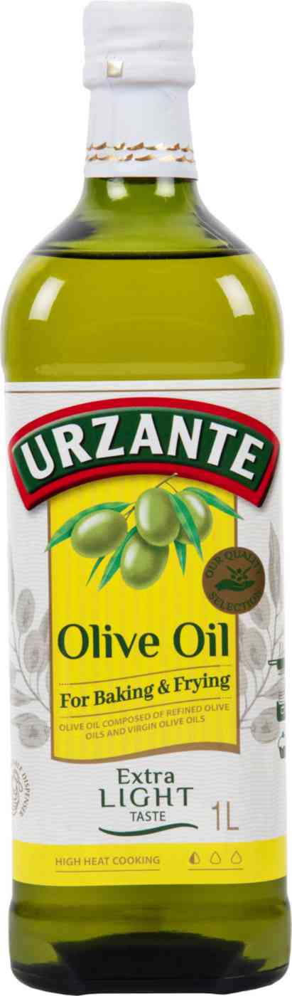 Масло оливковое Urzante Экстра Лайт рафинированное с добавлением нерафинированного
