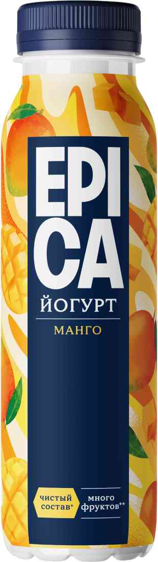 Йогурт питьевой Epica Манго 2,5%