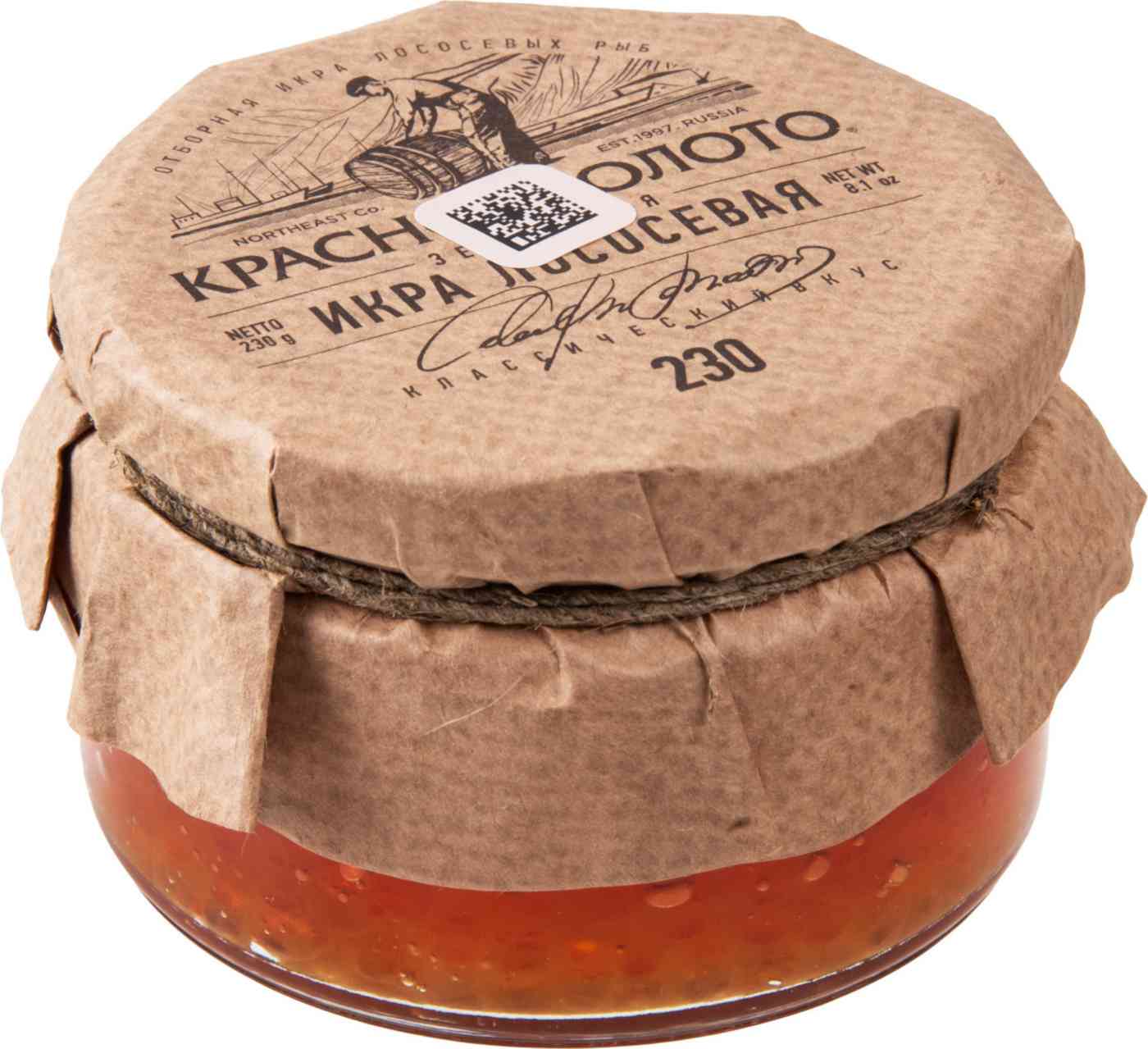 Икра лососевая кеты Красное Золото