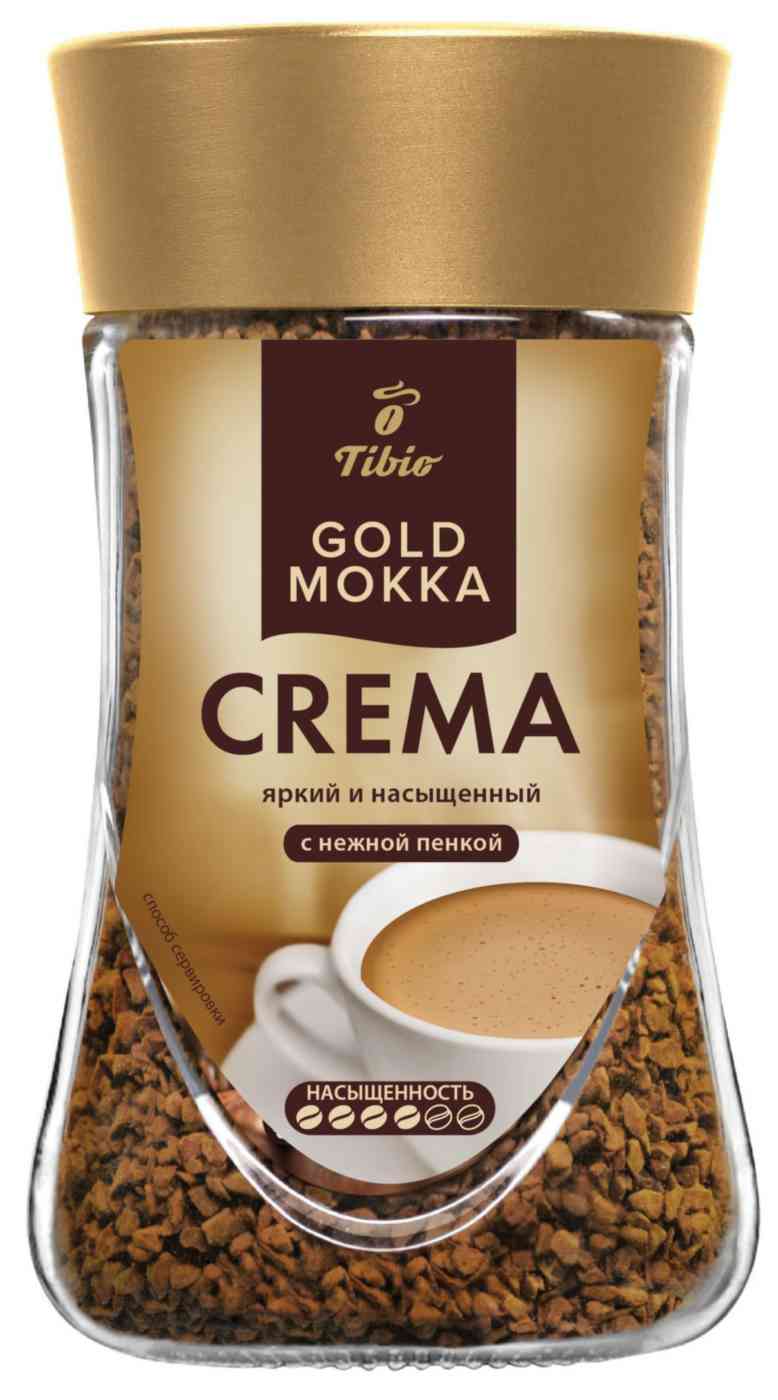 Кофе растворимый Tibio Голд Мокка Крема