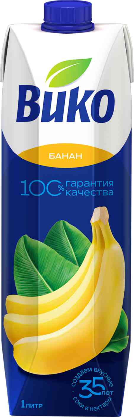 Нектар Вико банановый с мякотью