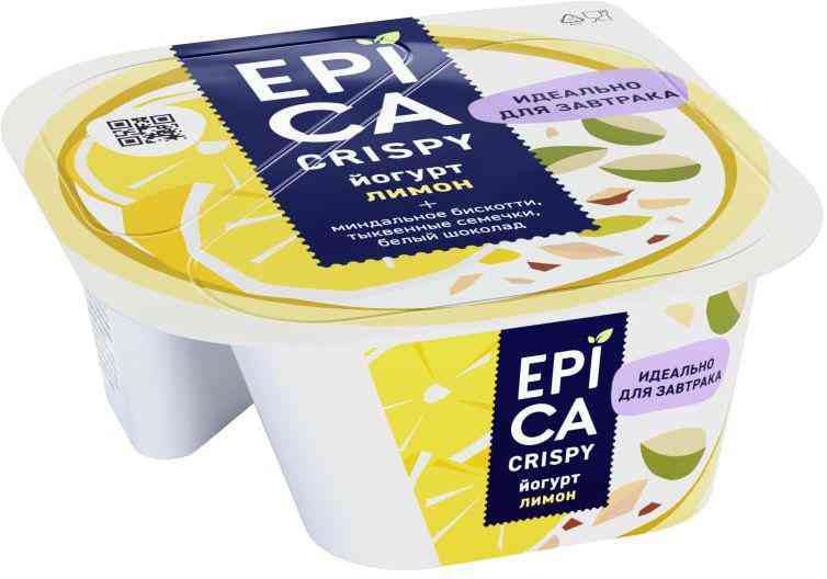 Йогурт Epica Crispy Лимон 8,6%