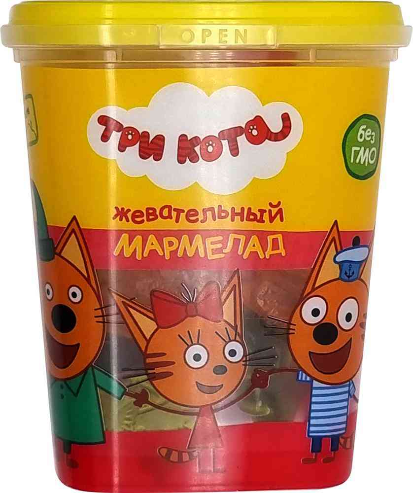 Мармелад жевательный Три Кота Тропические фрукты