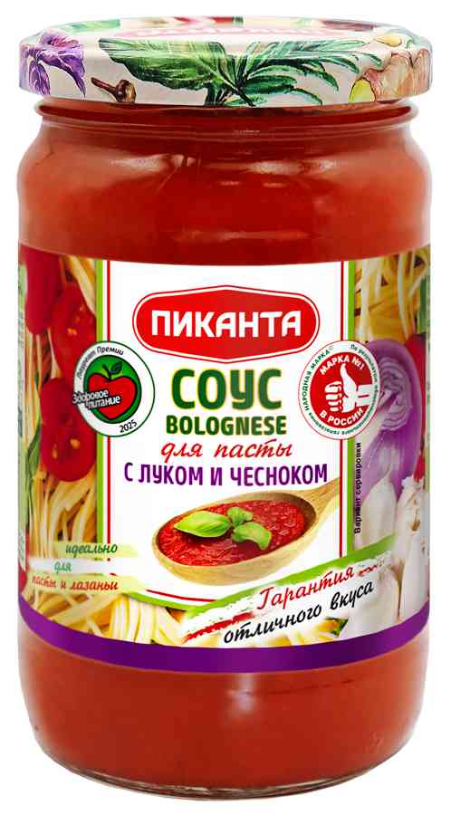 Соус томатный Пиканта с луком и чесноком