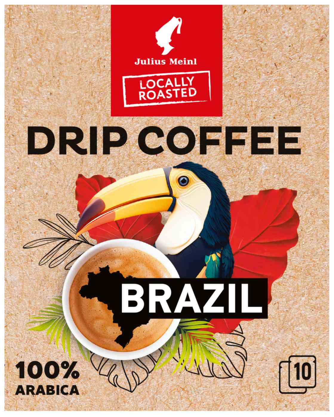 Кофе в дрип пакетах Julius Meinl Бразилия