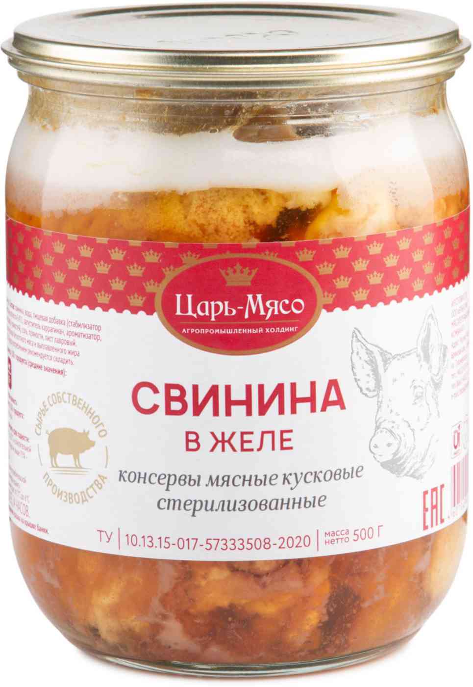 Свинина Царь-мясо в желе
