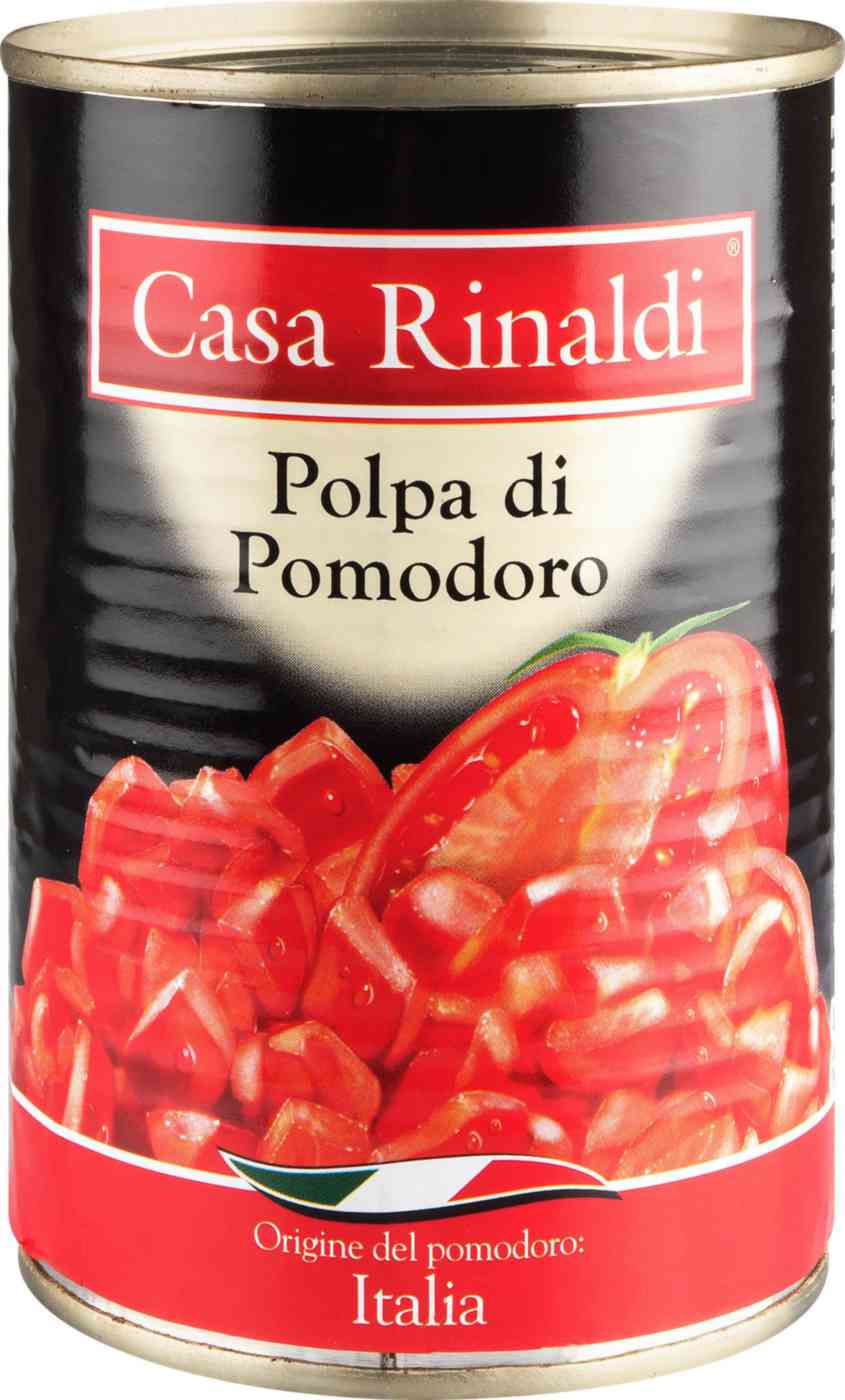 Томаты Casa Rinaldi кусочками в томатном соку