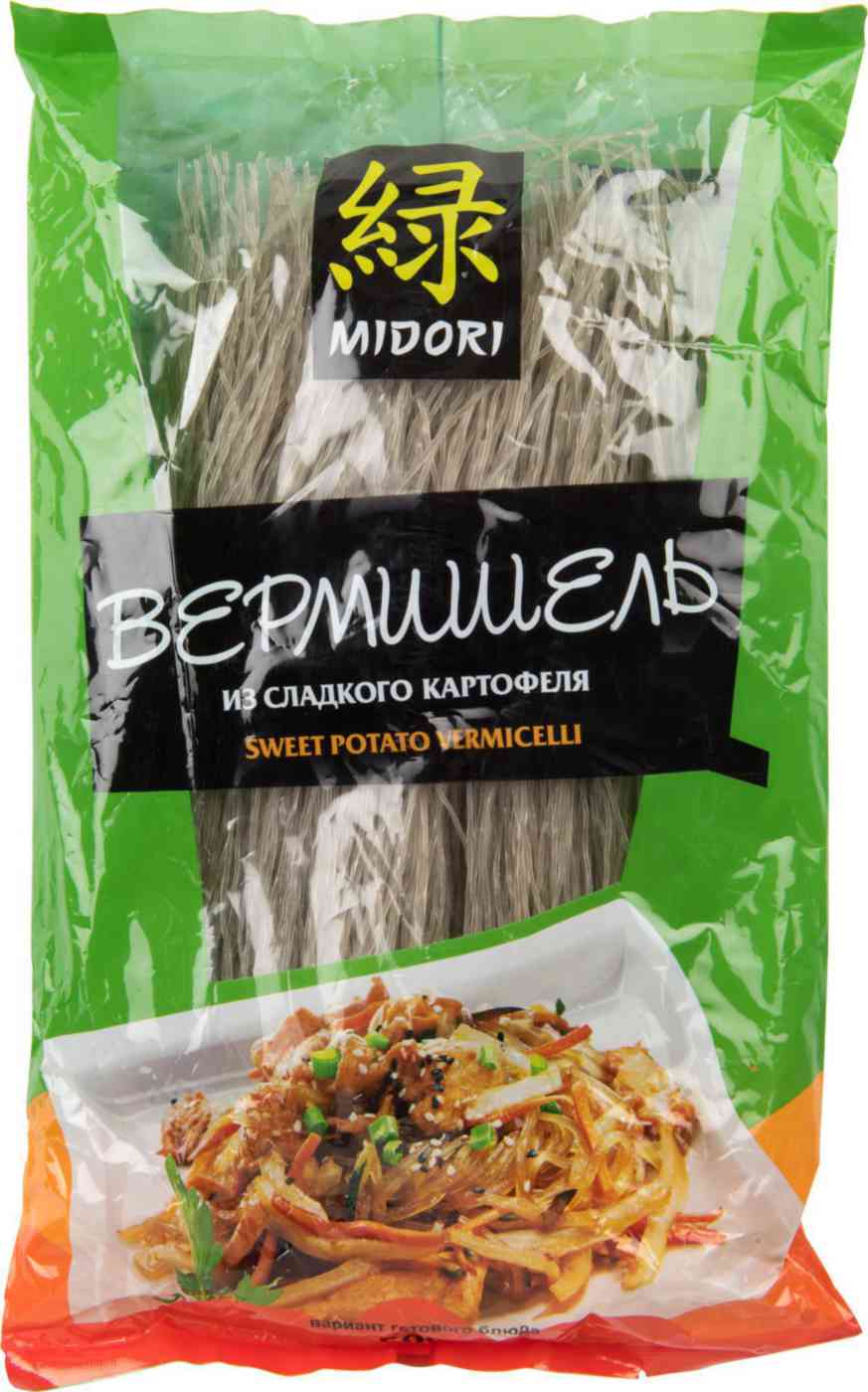 Макаронные изделия Midori Вермишель из сладкого картофеля