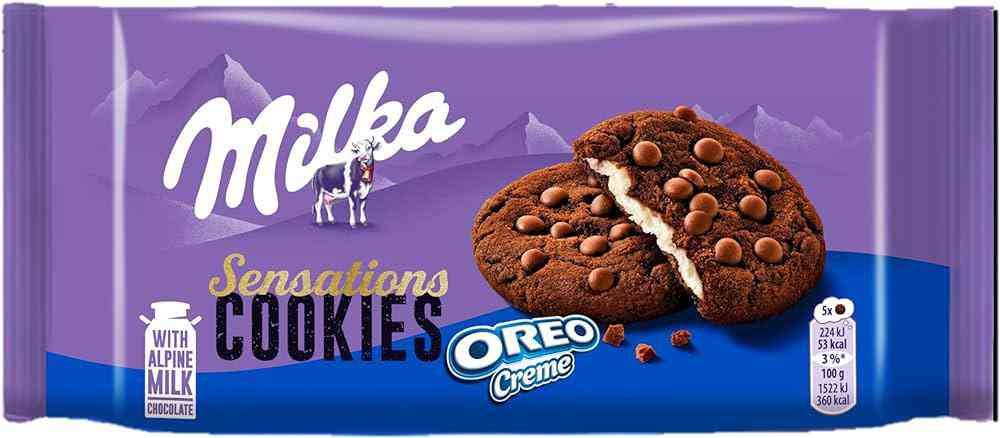 Печенье песочное Milka Шоколадная Сенсация