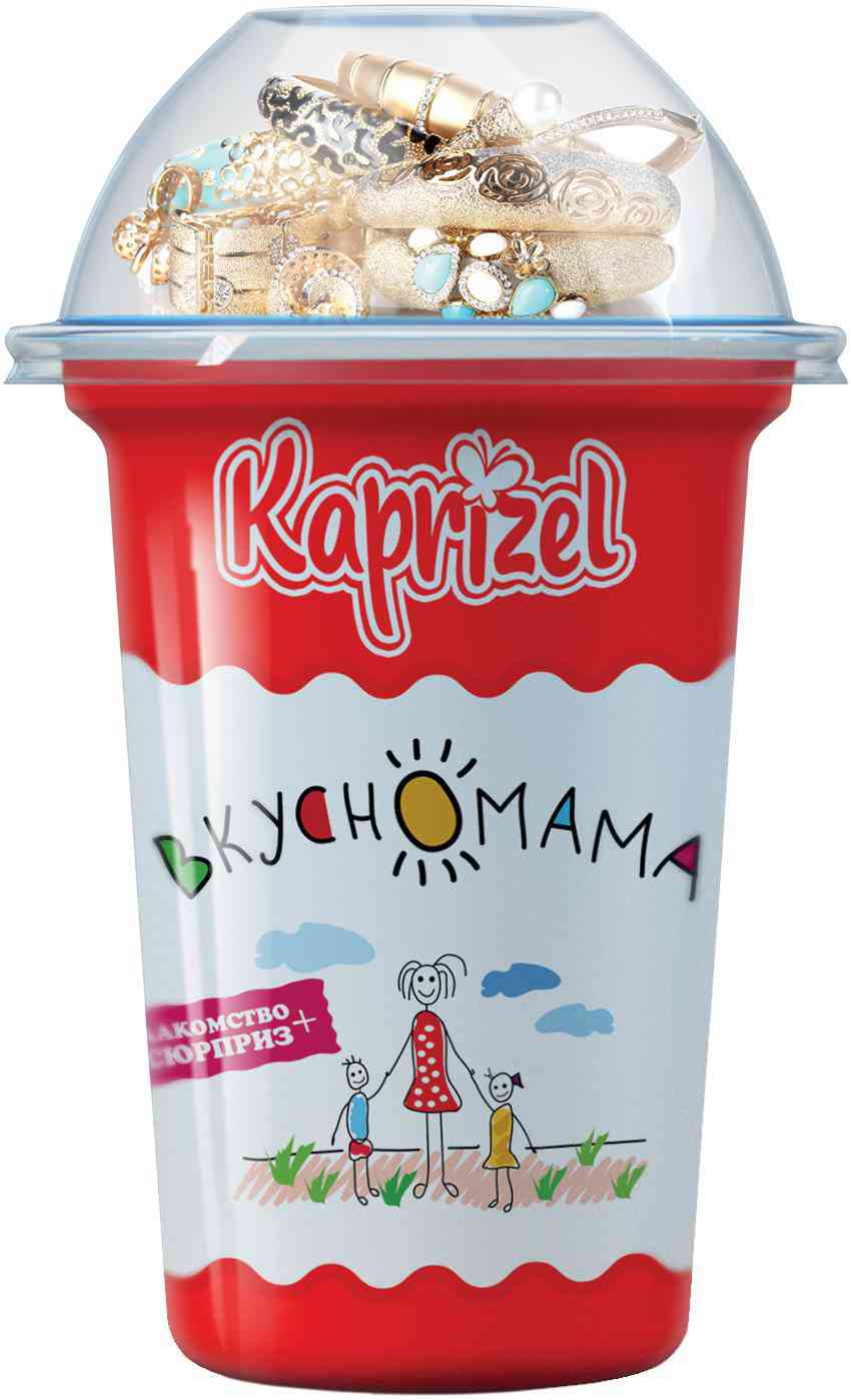 Кукурузные шарики Вкусномама Kaprizel с игрушкой