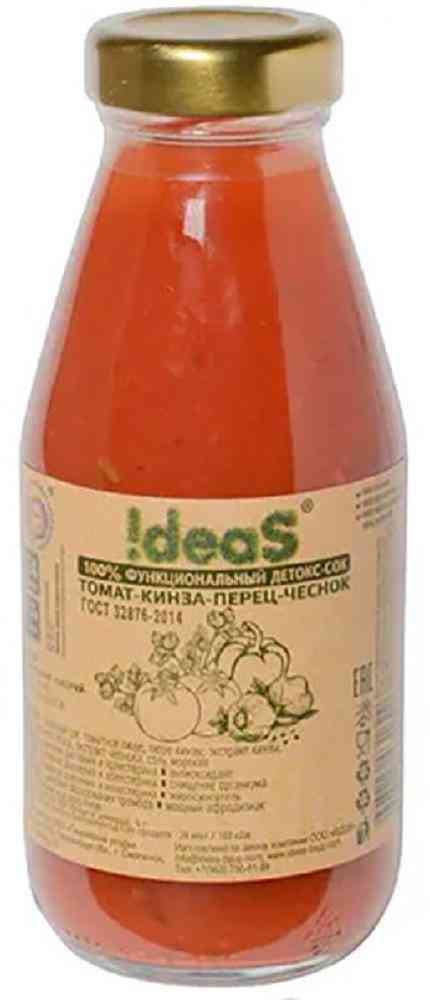 Сок Ideas Томат-кинза-перец-чеснок
